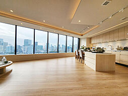 勝どきザ・タワー 2SLDKのリビング/ダイニング