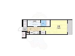 GENOVIA京成立石4ｓｋｙｇａｒｄｅｎ 5階1Kの間取り