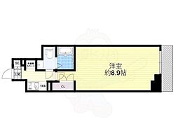 アイル押上ノース 3階1Kの間取り