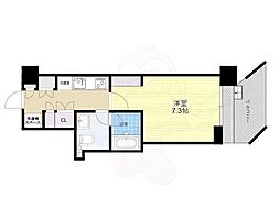 プライムメゾン浅草イースト 2階1Kの間取り