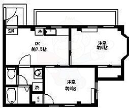 モナミソレイユ四つ木 1階/-