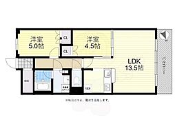 ラグゼナ平井ノース 4階