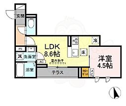 セレスティア八広 1階/-