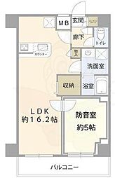 ディアレイシャス本所吾妻橋 1LDKの間取図画像