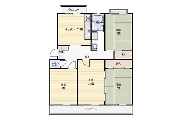 間取り：312001241096