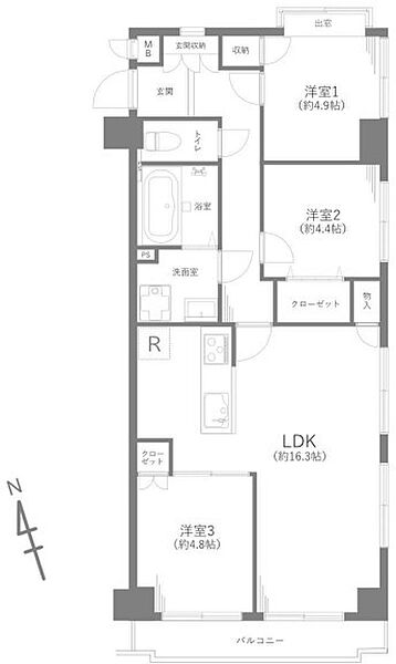 間取り：313004876334
