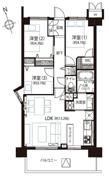 間取り：313004855149
