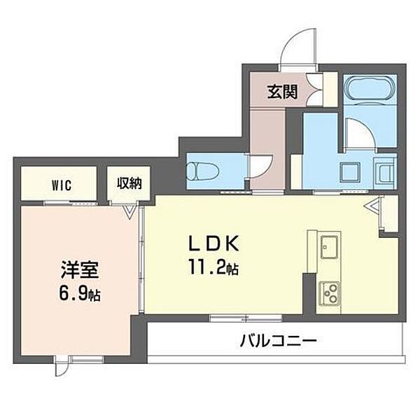 同じ建物の物件間取り写真 - ID:210002658045