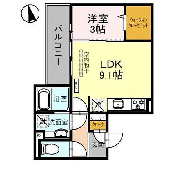 同じ建物の物件間取り写真 - ID:210002670359