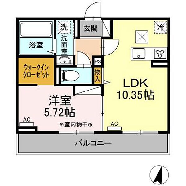 同じ建物の物件間取り写真 - ID:210002699104