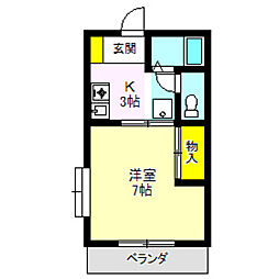 アルモニーアカイシ II 2階