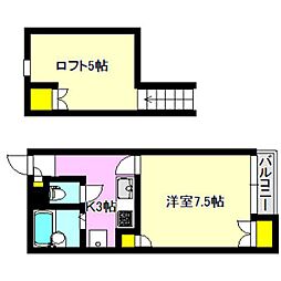 ベルヴュー高崎 B,C 2階