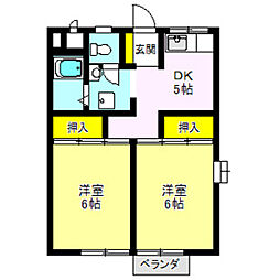 ハイツ冨所　Ａ・Ｂ 1階