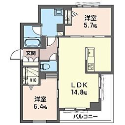グレイスジャスティ 3階