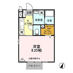 リヴァージュねぎし 2階