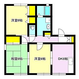 ファミール21 AB 2階/A203