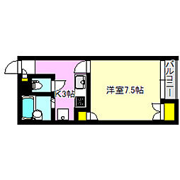 ベルヴュー高崎 B,C 1階/C106