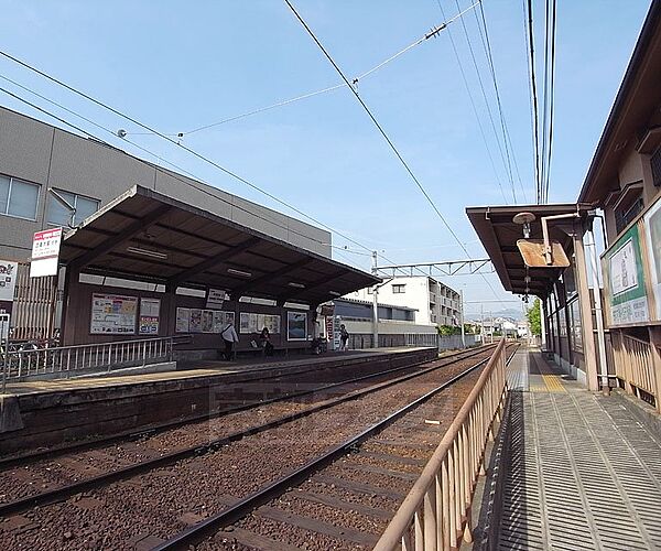 画像17:嵐電嵯峨駅まで373m