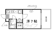 京都市右京区西院久田町 3階建 築34年のイメージ