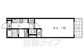 京都市南区東九条南石田町 3階建 築25年のイメージ