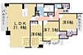 ライオンズ嵯峨天龍寺若宮西の邸4階25.0万円