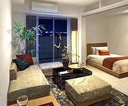 ソルテラス京都西院　ＳＴＡＴＩＯＮ　ＳＩＤＥ 1階1Kのリビング/ダイニング