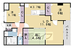 間取図画像 3LDK