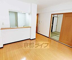 JR東海道・山陽本線 向日町駅 徒歩24分の賃貸マンション 3階2LDKのリビング/ダイニング