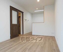 JR東海道・山陽本線 西大路駅 徒歩4分の賃貸マンション 3階1LDKのリビング/ダイニング