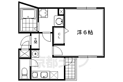 ヴィラート押小路 5階1Kの間取り