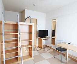 JR東海道・山陽本線 西大路駅 徒歩18分の賃貸アパート 2階1Kのリビング/ダイニング