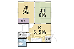 間取図画像 2DK