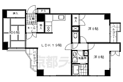 エギュー・ド・ブランシェ 3LDKの間取図画像