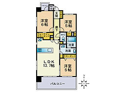 サンエクステリア24 3LDKの間取図画像