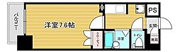 リファレンス県庁口 1Kの間取図画像