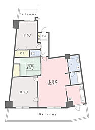 間取図画像 3LDK