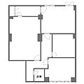 市川セントラルハイツ1階33.0万円