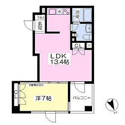 アコルデ横濱関内の間取図画像