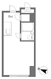 朝日九段マンションの間取図画像