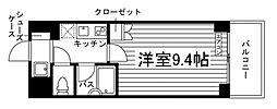 フォレスト・ヒル仙台青葉 1Kの間取図画像