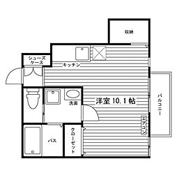 間取図画像 ワンルーム
