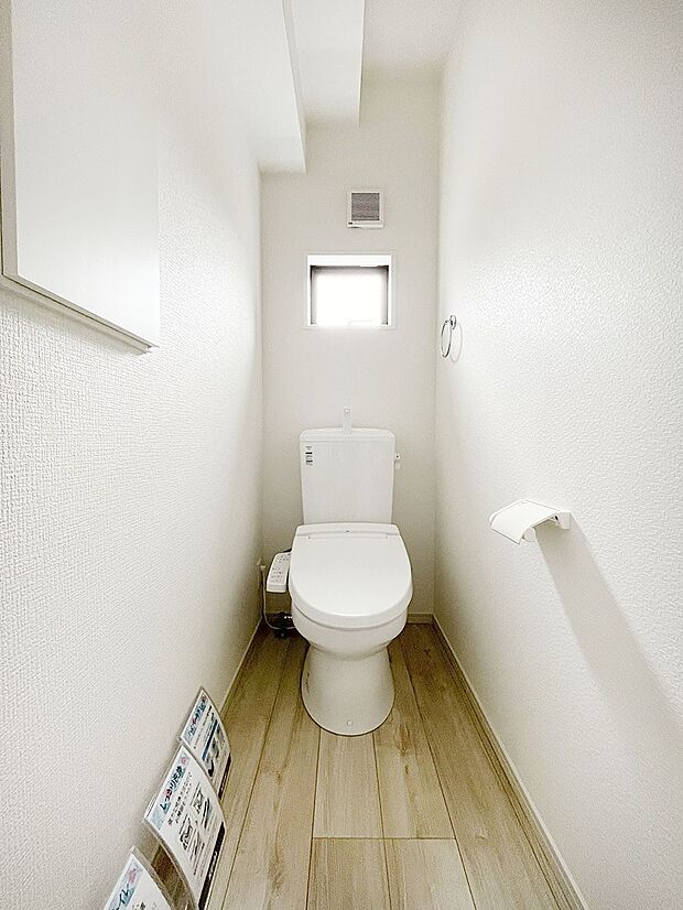 内装〜toilet〜 清潔感のあるトイレ 　1号棟