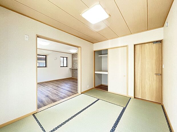 内装〜Japanese‐style room〜  心和む家族の時間を楽しむＬＤＫ＋和室のある住まい