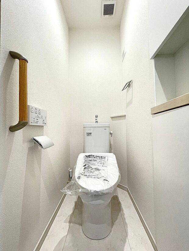 内装〜toilet〜 清潔感のあるトイレ 