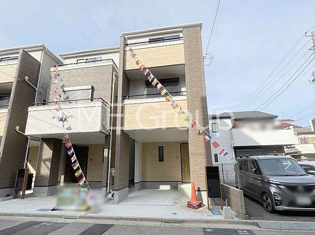 外観〜exterior〜 閑静な住宅地で叶える穏やかな新生活  3号棟 