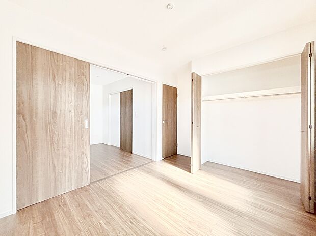 収納が充実しているので居住スペースを広々使えます