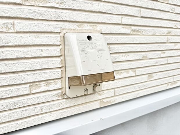 便利な外コンセント。