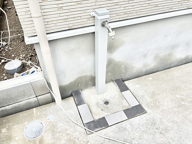 ガーデニングやお掃除に便利な外水栓