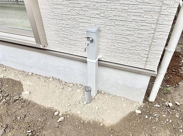 ガーデニングやお掃除に便利な外水栓