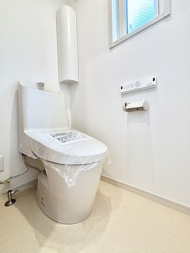 トイレは1階と2階それぞれに配置されていてとても便利です。